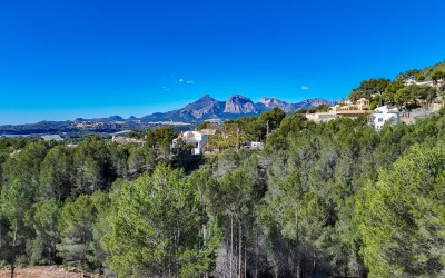 Urban plot in an urbanisation in Altea la Vella.