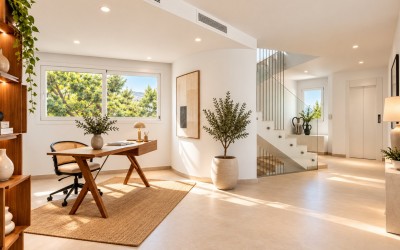 New Mediterranean Villa with Panoramic Sea Views