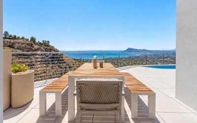 New Mediterranean Villa with Panoramic Sea Views