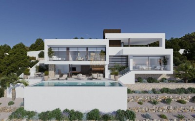 Luxury Villa with Panoramic Mediterranean Sea Views