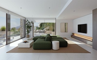 Luxury Villa with Panoramic Mediterranean Sea Views