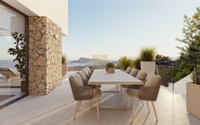 Luxury Villa with Panoramic Mediterranean Sea Views
