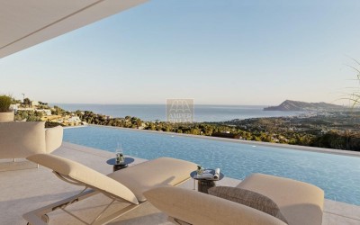 Luxury Villa with Panoramic Mediterranean Sea Views