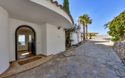 Villa for rent with spectacular sea views in Altea