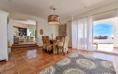 Villa for rent with spectacular sea views in Altea