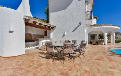 Villa for rent with spectacular sea views in Altea