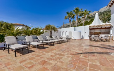 Villa for rent with spectacular sea views in Altea